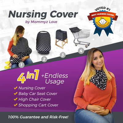 4 in 1 Multi Use Nursing Cover